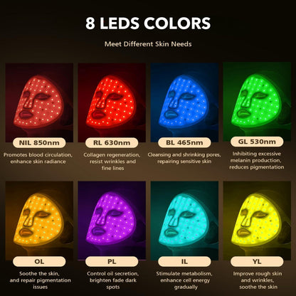 TONE & TOWEL LUXE™ Pro Max LED Therapy Mask