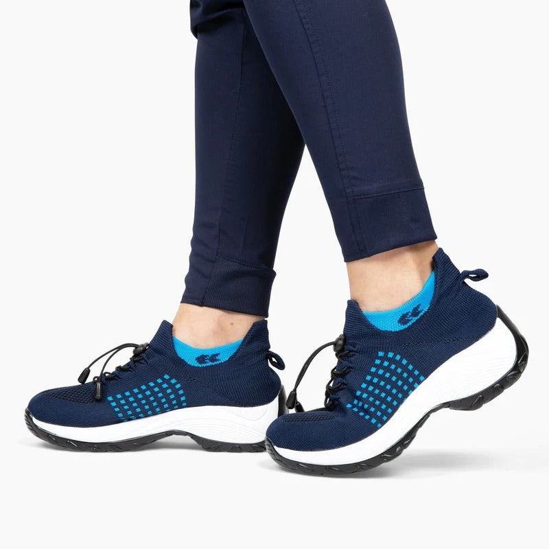 Orthopedic Walking Shoes | Wide Toe Box | Arch Support | Plantar Fasciitis Heel Pain Relief | Pedivia Ortho Stretch