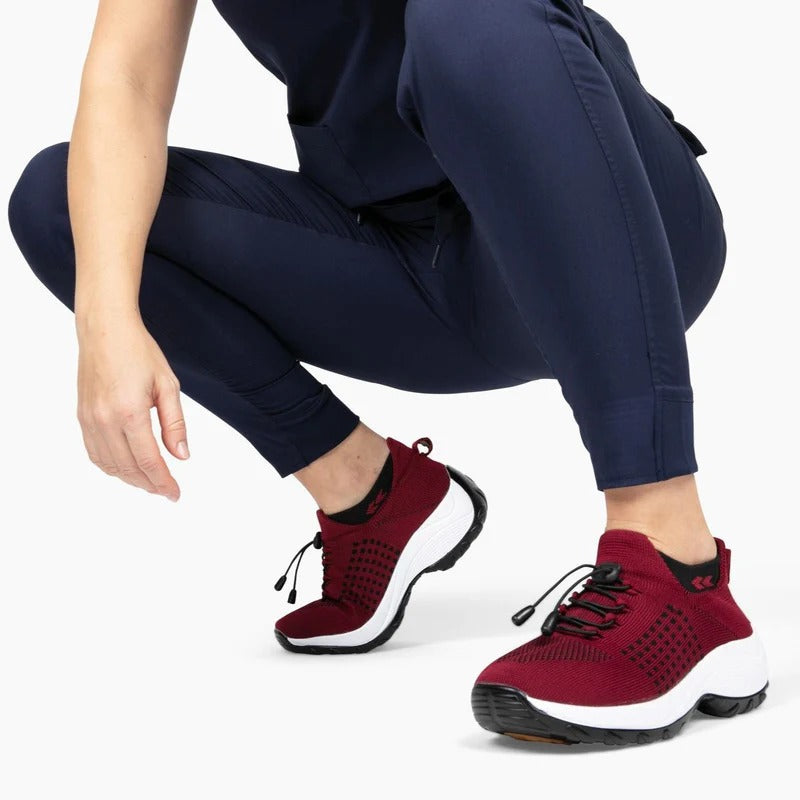 Orthopedic Walking Shoes | Wide Toe Box | Arch Support | Plantar Fasciitis Heel Pain Relief | Pedivia Ortho Stretch