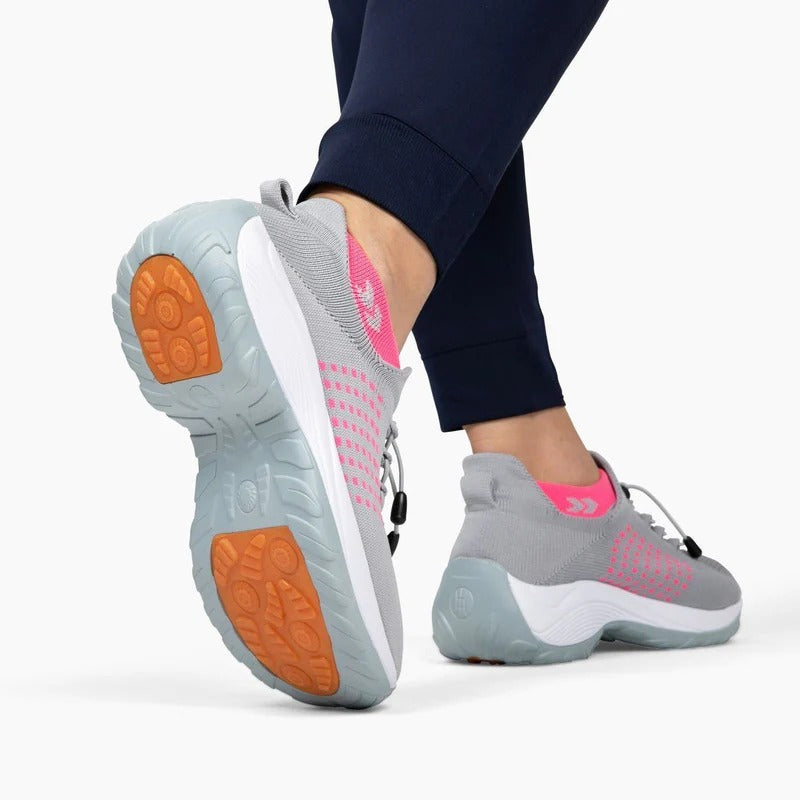 Orthopedic Walking Shoes | Wide Toe Box | Arch Support | Plantar Fasciitis Heel Pain Relief | Pedivia Ortho Stretch